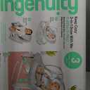 Ingenuity Keep Cozy 3-in-1 Grow with Me Vibrating Baby Bouncer, Seat & Infant to Toddler Rocker, Vibrations & -Toy Bar, 0-30 Months Up to 40 lbs (Weaver)