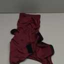 HEYWEAN Full Body Dog Diaper with a Puppy Nappies Physiological Dog Surgery Recovery Suit for Male Female Dogs (Medium, WineRed)