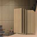 6 Pack 47.2"x23.6" Acoustic Panels, Sound Absorbing Panels, Teak-Color