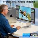 8K DisplayPort to HDMI Cable 3 ft, 8K@60Hz, 4K@240Hz, Nylon Braided, Unidirectional DisplayPort 1.4 Source to HDMI 2.1 Display, DP to HDMI Compatible with PC, Dell, AMD, Lenovo, Monitor, HP