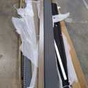 Upholstered Daybed with Two Drawers and 2-Tier Storage Shelf, Twin Size Day Bed with USB & LED Light for Bedroom Apartment, Dark Grey