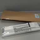 LazBlinds No Drill Cordless Cellular Shades, 35" W x 64" H, White