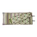 Bacati - Mod Dots/Stripes Green Yellow Beige Brown Toddler Nap Mat