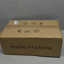 Farmhouse Bathroom Light Fixture, Boho Vanity Light, 3-Light Rattan Bathroom Light Fixture Over Mirror Rustic Vanity Lighting with Handwoven Shades, Suit for Restroom, Bedroom, Hallway (Black)