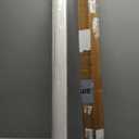 Pushglossy 2 Pcs Replacement Door Bottom with Vinyl Fins 36" Long 1 3/4" Wide Threshold Seal Bottom of Door Weatherstrip Kerf Weather Stripping for 7/8" Between Barbs (White)