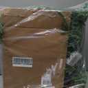 MISSPIN Christmas Garland with Lights, Real Touch Winter Pine Garland, Green Artificial Greenery Garland for Table, Mantle, Wall, Indoor, Outdoor Christmas Decorations (6FT)