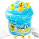 JOYIN Slime Party Favors, Bubble Bath Duck Slime - 8 oz., Soft, Non-Sticky, Mess-Free, Stress Relief, and Safe - Toys for Kids Classroom Reward, Boys and Girls Birthday Gifts Party Favors
