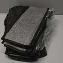 Onlyeasy Sturdy Under Bed Shoe Storage Organizer, Set of 2, Fit 12 to 24 Pairs, Underbed Shoes Closet Storage Solution with Clear Window, Breathable, L29.3 x W23.6 x H5.9, Linen-like Black, MXAUBSB2P