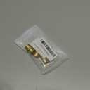 T TANYA HARDWARE Brass Coupling 1/4 Inch NPT Female x 1/4 Inch NPT Female Hex Head Pipe Fitting, Compressor connector fnpt to fnpt Coupler, Air Hose Adapter Fittings, Thread 0.5" ID to 0.5" ID, 4 Pcs