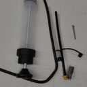 Automotive Fluid Extractor Pump,Oil Change Syringe with Long Hose,Syringe Style Pump for Power Steering Transmission Gear Oil & Brake Fluid Changes, Hand Vacuum Pump 200CC/200ML-3 ProType