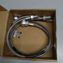 89715 Stainless Brake Lines Extended Front and Rear for TJ YJ 87-06 Cherokee XJ 84-01 4-6" Lift