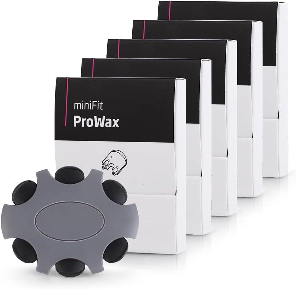 Hearing Aid Wax Guards for Oticon Prowax Minifit, Compatible with Oticon Prowax Filters, Hearing Aid Supplies & Accessories for Oticon, Inspack Ear Protector Replacement Wax Filters(5 Packs/30 Pcs)