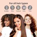 Wet Brush Go Green Speed Dry Hair Brush, Purple - Vented Design & Ultra Soft HeatFlex Bristles - Ergonomic Handle Manages Tangle & Uncontrollable Hair - Pain-Free Hair Accessories (1 Count (Pack of 1))