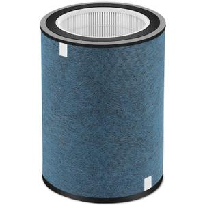 HP302 Replacement Filter Compatible with Shark HP301 HP302 NeverChange Air Purifier, HP300 Series, HP200 Series (HP201, HP202, HP232) & HC501 HC502 Air Purifiers, Part# HE3FKPET, HE2FKBASMB,1 Pack