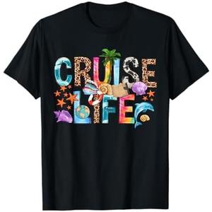 Family Cruise Life Cruise Outfits for Women 2026 Matching T-Shirt L, Black