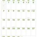 2024 Monster Grid Deluxe Wall Calendar
