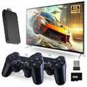 Retro Game Console, Wireless Retro Game Console, Plug & Play Video TV Game with 20000+ Built-in Games, 4K HDMI Output, and 2.4GHz Wireless Controller, 9 Classic Emulators（Black）
