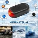 2 x Car Interference Antifreeze Instrument,Universal Solar Car Windshield De-Icer,Reusable Anti-Ice Solution,Automotive Snow Removal Tool for Winter Emergency(3PCS)