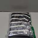 IHOT Women's 2025 Summer Sleeveless Square Neck Bodycon Mini Dress Ribbed Knit Striped Slim Fit Tank Dress M