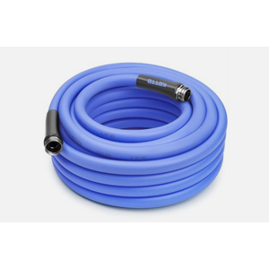 5/8 in. Dia x 100 ft. Heavy Duty Garden Hose, High Flow, Lightweight, Leak-Proof, Flexible Water Hose, Blue
