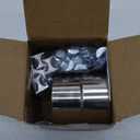 Exhaust Band Clamp 2.5 Inch Joint Exhaust Pipe Muffler Clamp Band 304 Stainless Steel(4 Pack 2.5" Lap Joint Exhaust Clamp)