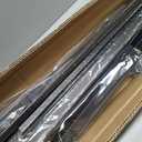 Aluminum Deck Railing Kit, Modular 36 in H. x 2 Ft W Stair Railing Kit for Outdoor Steps,Heavy Duty Balustrade System for Deck, Porch, Patio & Balcony(1 Post, 1 Panel)