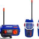 Walkie Talkies Set, 3 Piece Walkie Talkie Base Station Kit for Kids and Adults, Long Rang Three Way Radio with Volume Control, Rugged Outside Toys for Children Boys and Girls