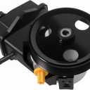 TUCAREST Power Steering Pump 96-69989 (For V6 3.5L/3.9L) Compatible With 2006-2011 Chevy Impala, 2006-2007 Monte Carlo [OE# 20-69989 N734-75144 15267585]