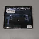 Dynamic Scan Start Up Hood Light Strip Sequential Flowing Turn Signal Lights Flexible DRL Daytime Running Car Led Light Strip Exterior, Dual Color Amber White Switchback 12V 79inch (1 Set)