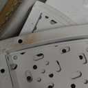 3 Tier Plant Stand Semi-Circular Flower Pot Organizer Rack Quarter Round Plant Display Holder Outdoor Storage Shelves Metal Corner Shelf Planter Shelving Ladder Plant Stand for Indoor Use(White)