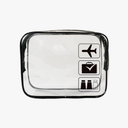 Toiletry Bag Clear Makeup Cosmetic Bag Portable Travel Toiletry Pouch Transparent Pouch Storage Home Travel Wash Kit Case