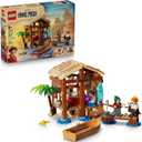 LEGO ONE Piece Windmill Village Hut Building Blocks - Pretend Play Building Toy for Boys & Girls, Ages 8+ - Toy Figures & Playset for Anime Fans - Gift Idea for Birthdays - 75636