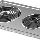 Upgraded JEA7000ADSA Coil Element Cartridge Module Compatible with Jenn Air Cooktop Replacement Parts, JEA7000ADS Burner Electric Cartridge For Whirlpool Electric Burner Cartridge With Drip Pans