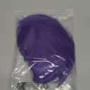 Codeven Short Hair Wigs Halloween Costume Cosplay Wig for Women (purple)