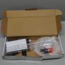 QZQ Aquarium Gravel Cleaner [2026 Edition] Vacuum Fish Tank Vacuum Cleaner Tools for Aquarium Water Changer with Aquarium Thermometers Fish Net kit Use for Fish Tank Cleaning Gravel and Sand