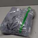 Anmao Natural Linen Curtains for Living Room 84 Inch Length 2 Panels Set, Light Filtering Semi Sheer Window Curtain Drapes for Bedroom with Curtain Rings and Clips, 52 Inch Wide Each Panel, Haze Blue