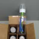 Dr. Brown's Anti-Colic Options+ Narrow Glass Baby Bottle with Level 1 Slow Flow Nipple, BPA-Free, 8 oz/250 mL, 0m+, 4-Pack 