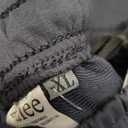 Zoulee Men's Casual Cotton Jogger Sweatpants Zipper Front Pants Thin Navy Blue XL