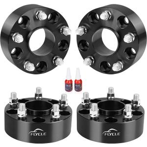 2 inch 5x5 Hubcentric Wheel Spacers for 2018-2026 Wrangler JL/JLU, 2019-2026 Gladiator JT, 5x127mm Forged Wheel Spacer with 14x1.5 Studs & 71.5mm for 2011-2026 Grand Cherokee WK2 Durango