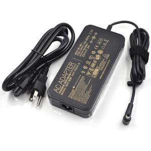 150W 20V 7.5A AC Adapter Charger for Asus ADP-150CH B A18-150P1A Rog G531GT G731GT FX505GT FX505DD FX505DT FX505DU FX705GT FX705DD FX705DT FX705DU with Power Cord