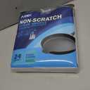 AIDEA Non Scratch Scrub Sponge, 24Count, Sponges for Dishes, Sponges Kitchen, Cleaning Sponge, Cleans Fast Without Scratching, Stands Up to Stuck-on Grime, Cleaning Power for Everyday Jobs (Blue)