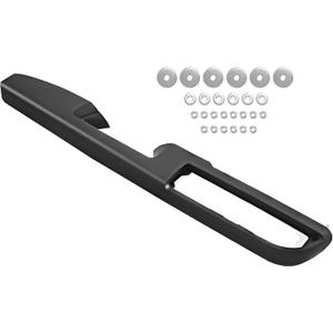 80994 Front Left Driver Side Door Armrest Compatible with 2010-2014 Chevy Silverado, Avalanche, Suburban, Tahoe, GMC Sierra, Yukon - Armrest Repair with Door Release Handle Above Armrest, Black