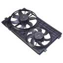 munirater Engine Dual Radiator Condenser Cooling Fan Replacement for A3 2003-2012 Replacement for Je-TTA III 2005-2010 Replacement for P-assat 2010-2014
