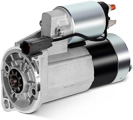 SCITOO Starter Motor SMT0062 17685N for Nissan D21 Pickup 1996 1997 Frontier Pickup 1998-2001 Xterra 2000 2001 2.4L 1.2kW/12 Volt CW 9-Tooth Pinion
