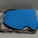 FH Group Car Seat Cushion  Neosupreme Single Front Seat Cover with Front Pockets, Airbag Compatible, Universal Fit Car Seat Cushion for Driver or Passenger Seat, SUV, Truck, Sedan & Van  Aqua