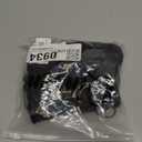 QINSEN Women's Sexy Square Neck Bodysuit Long Sleeve Double Lined Shirt Tops (Medium, Black)