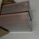 Heimlove 24-inch Picture Ledge Shelf Set of 8, Long Floating Shelves for Wall, Walnut Picture Shelf with Lip for Wall Decor, Living Room Bedroom Bookshelf Photo Frames Nursery Book Shelves for Storage