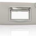 EKLN Sun Visor Right Passenger Side RH with Mirror, Fit for 2011-2019 Chevy Cruze, Replaces OE# 95034256 95034253, Color: Gray (Right Passenger Side)