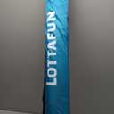 Beach Shelter Umbrella Premiere UPF 50+ Umbrella Shelter for Sun and Rain Protection for Adult (10-Foot, Blue Green)
