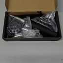 TUKUOS Telescoping Back Scratcher with 5 Detachable Scratching Heads, Rubber Handles, Anniversary Birthday Gifts for Men Women Back Scratcher for Men/Dad/Women/Adults (Regular, Black)